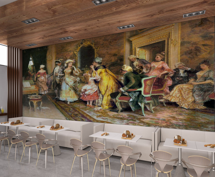 Gorgeous classical character wallpaper murals