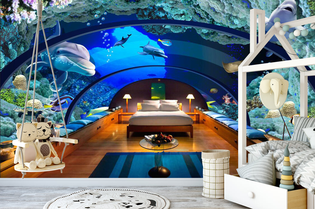 Wallpaper Fantasy Underwater World Murals