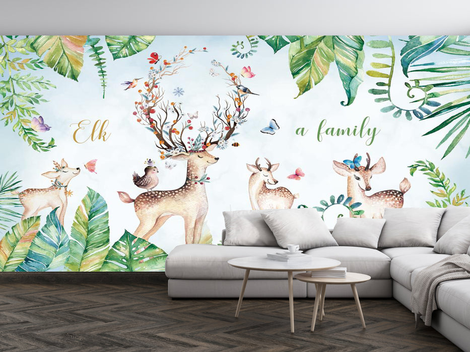 Wallpaper clear and cute deer