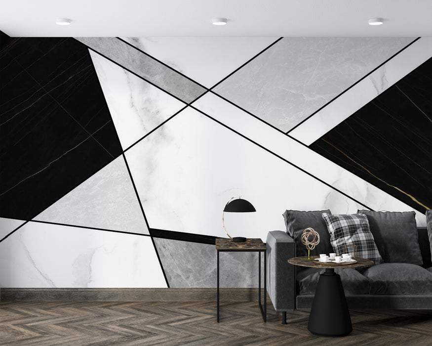 Design lines for wallpaper geometric shapes