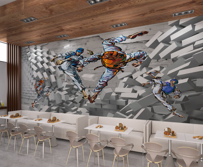 Wallpaper murals full of power and dynamism